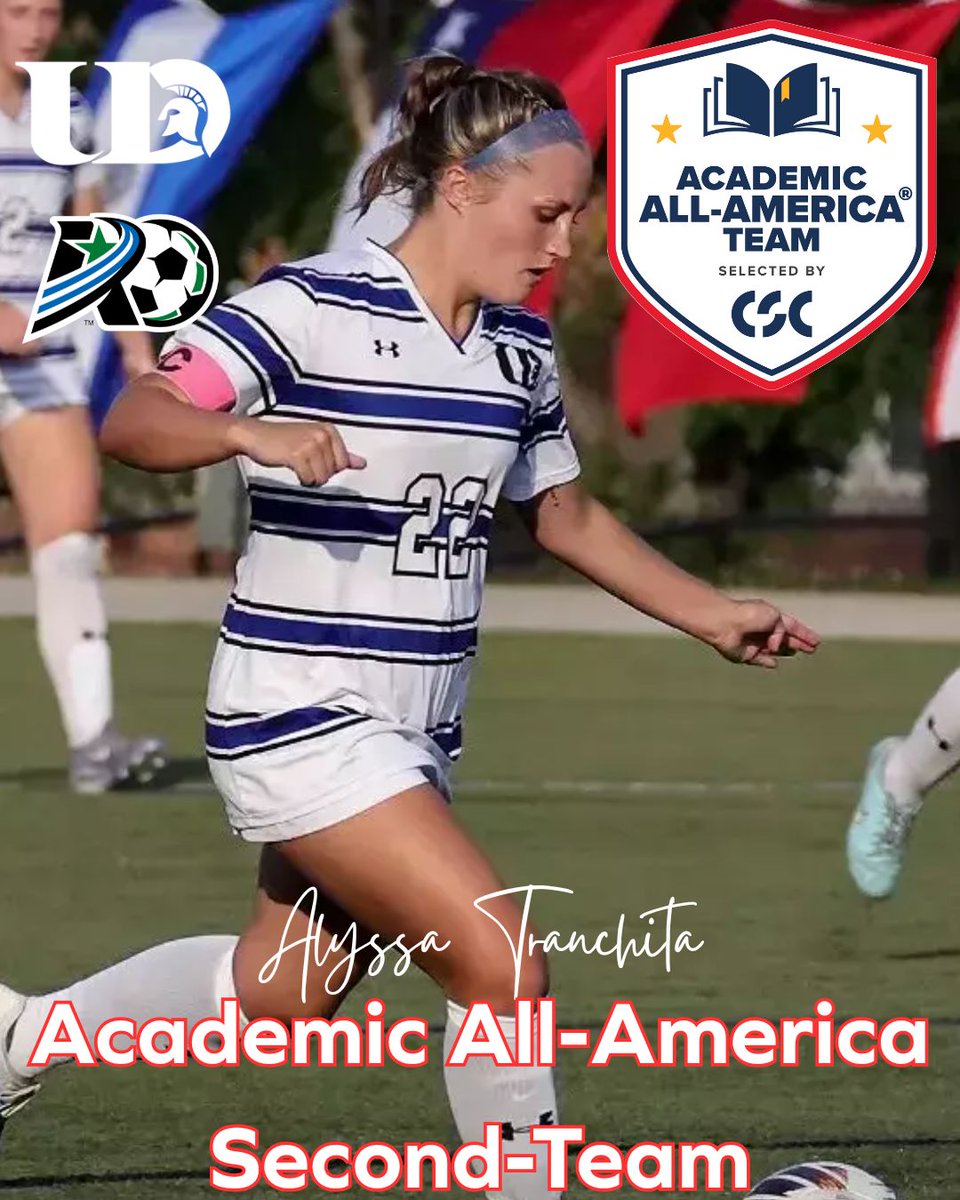 AmerRiversConf's tweet image. W⚽️: 𝗔𝗰𝗮𝗱𝗲𝗺𝗶𝗰 𝗔𝗹𝗹-𝗔𝗺𝗲𝗿𝗶𝗰𝗮𝗻. 😎

@UDubuqueSports Alyssa Tranchita earned @CollSportsComm Academic All-America honors ‼️

#rollriversWSOC