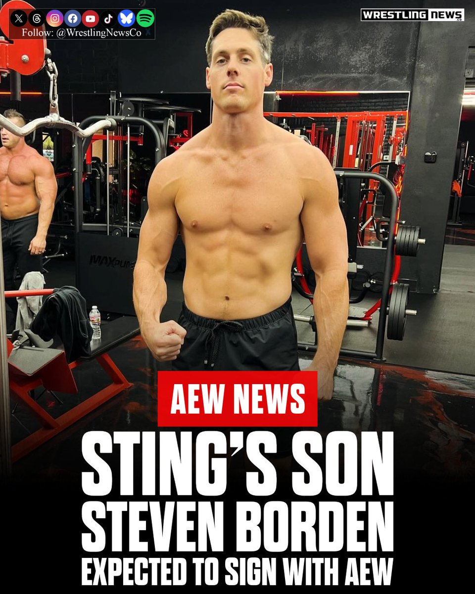WrestlingNewsCo's tweet photo. Sting’s Son Steven Borden Expected To Sign With AEW https://t.co/jbpQWgKJo1 https://t.co/9su796WAbP