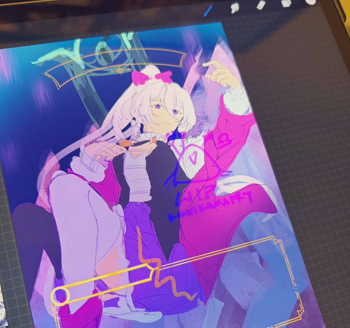 Cooking up a new proxy hehe 
#WIP置き場 #GrandArchive #gatcg