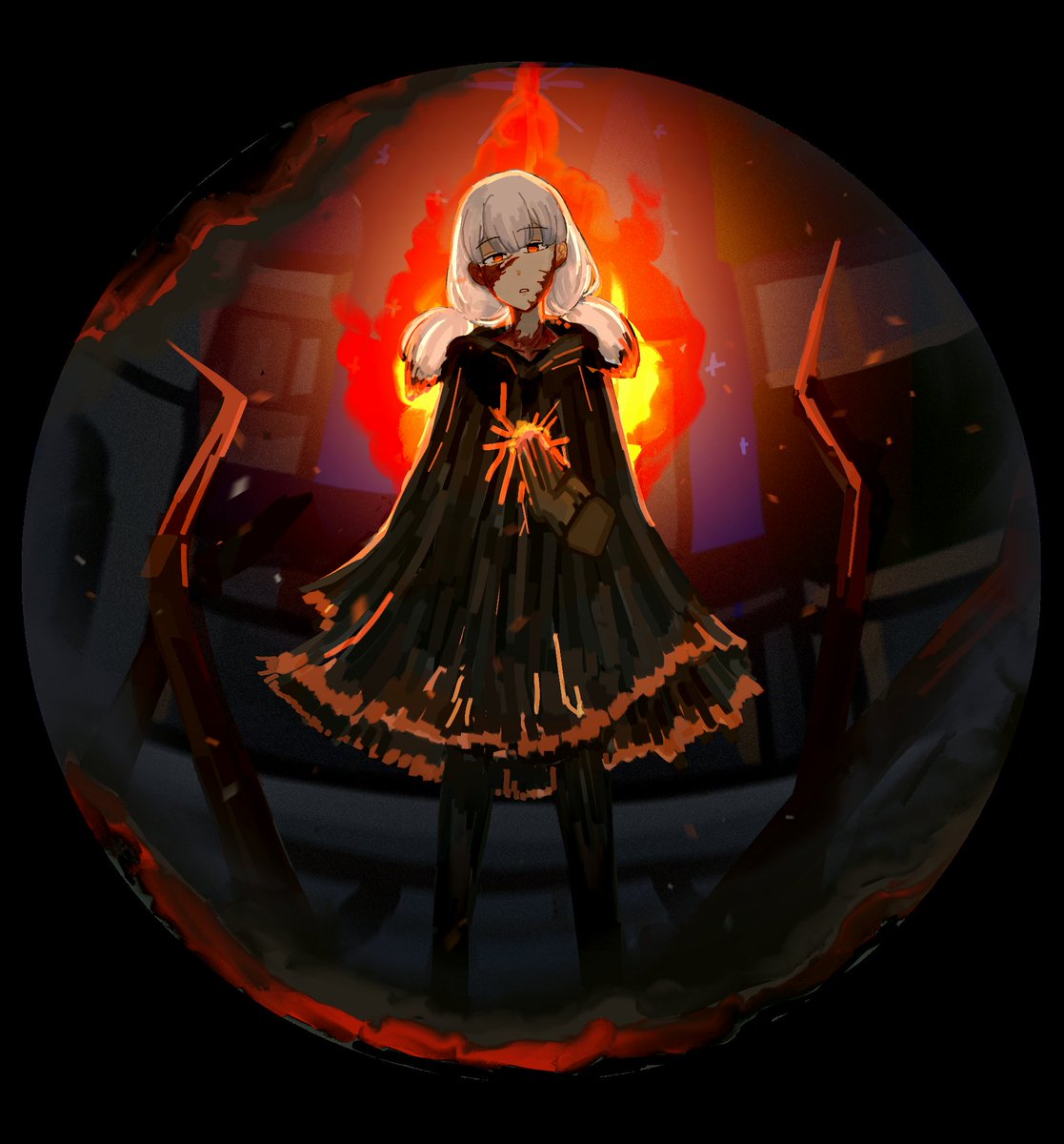 #OC #ProjectMoonOC
焦化少女E.G.O