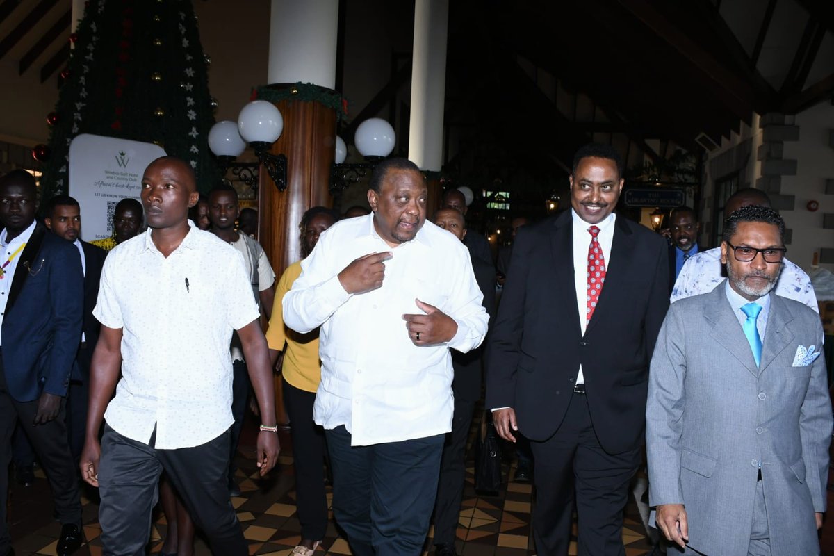 We were delighted to host former President H.E. Uhuru Muigai Kenyatta at Windsor Golf Hotel &amp; Country Club. A truly special honour for us.
#UhuruKenyatta #FormerPresident #WGHCC #WindsoGolfHotelandCountryClub