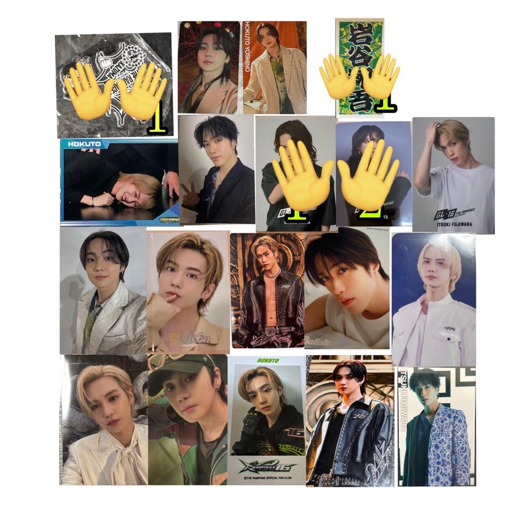 ランペ フォトカ グッズ 交換
ーーーーーーーーーーーーーーーー

譲▷▶画像1~3枚目

求▷▶吉野・藤原・浦川（未所持）
激求▷▶画像4枚目参照➕吉野ﾗﾝﾗﾝｼｸﾚ

ーーーーーーーーーーーーーーーー

郵送のみ📮
お気軽にリプお願いします🤍