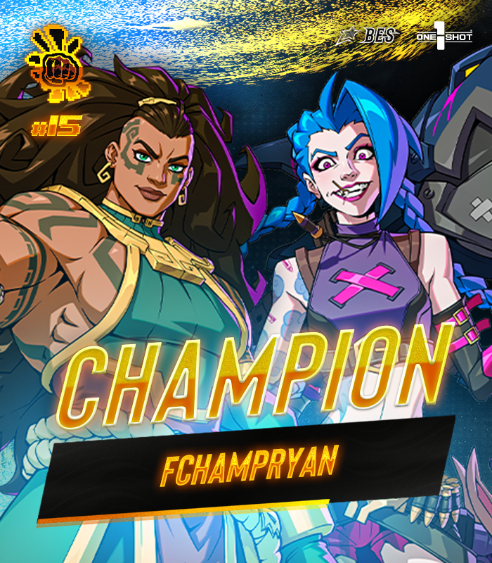 BreakoutES's tweet image. 💫 Breakout Series: 2XKO #15

Congratuations to @fchampryan!!!  

🏅 Your BES Top 8:
SYN Kuro / @SoySaino / @VyrmyrTN / Qxc / @PanunuLoL / @HellaLarry13 / Betrayedd &amp;amp; LearningHitbox

🎙️ Special Thanks to: 
@ninstar123 &amp;amp; @Cambdiff

#2XKO #BreakoutSeries