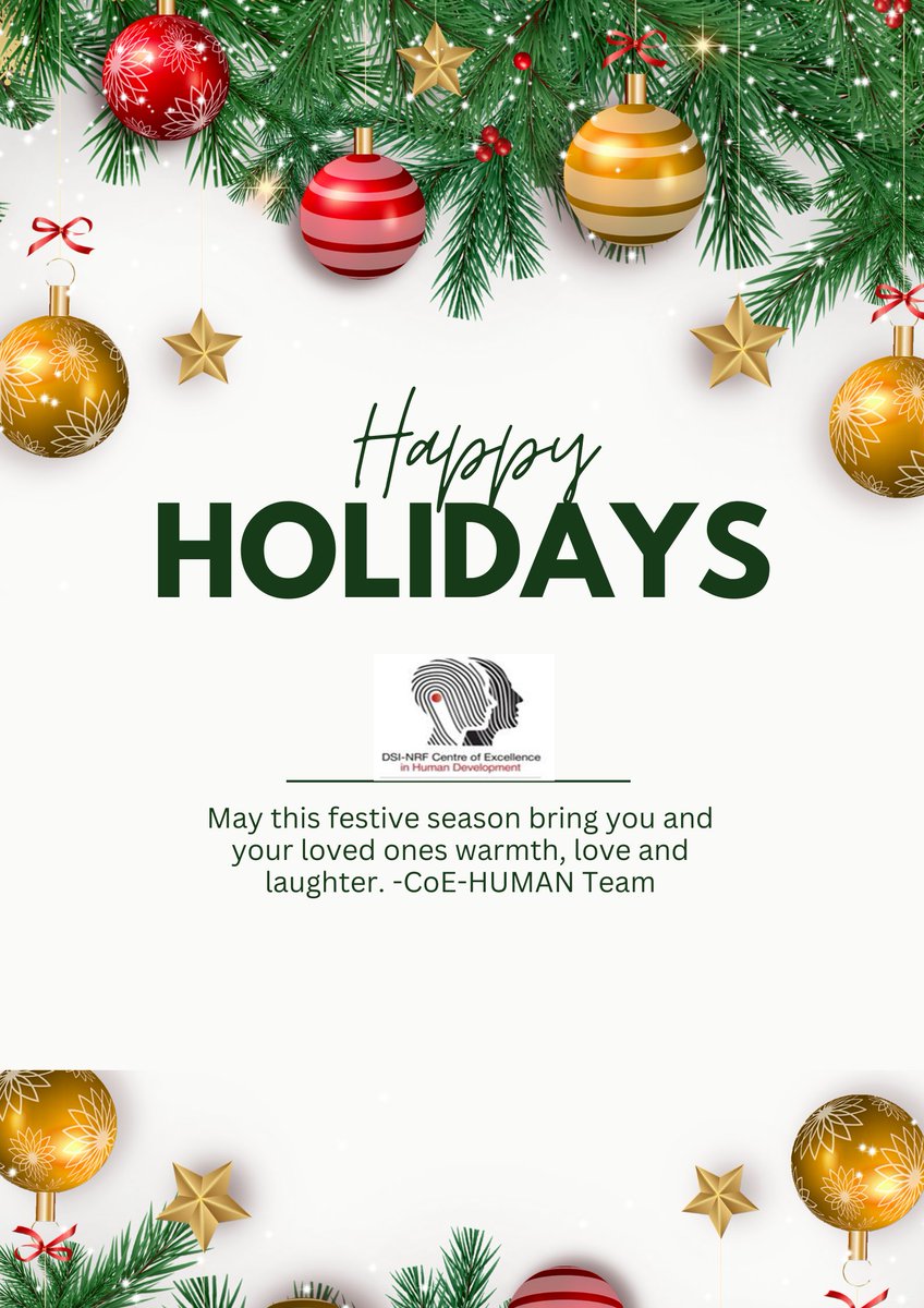 CoEHuman's tweet photo. The CoE-HUMAN Team would like to wish you and your loved ones a safe and joyful festive season. See you in 2026! 🎉 https://t.co/44z7kC80ME