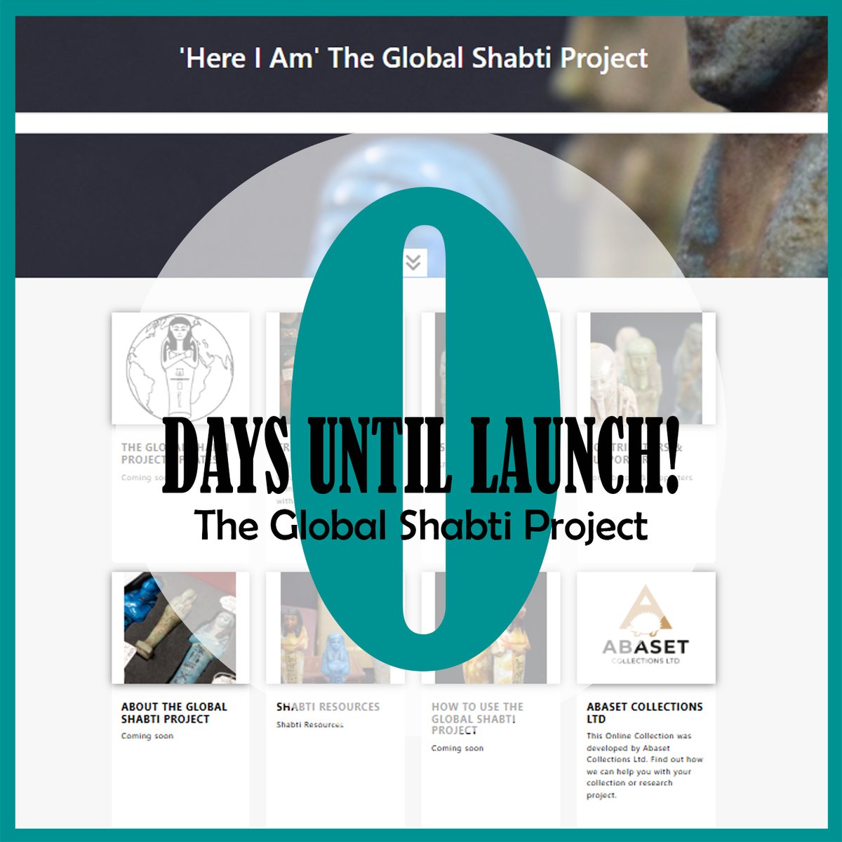GlobalShabti's tweet image. Today is the day! At 20:00 GMT,  …alshabtiproject.abasetcollections.com will be open for business. A huge thank you to my amazing team for making this happen and all the supporters who have been waiting patiently—this site is entirely for you. I hope you love it as much as I do.