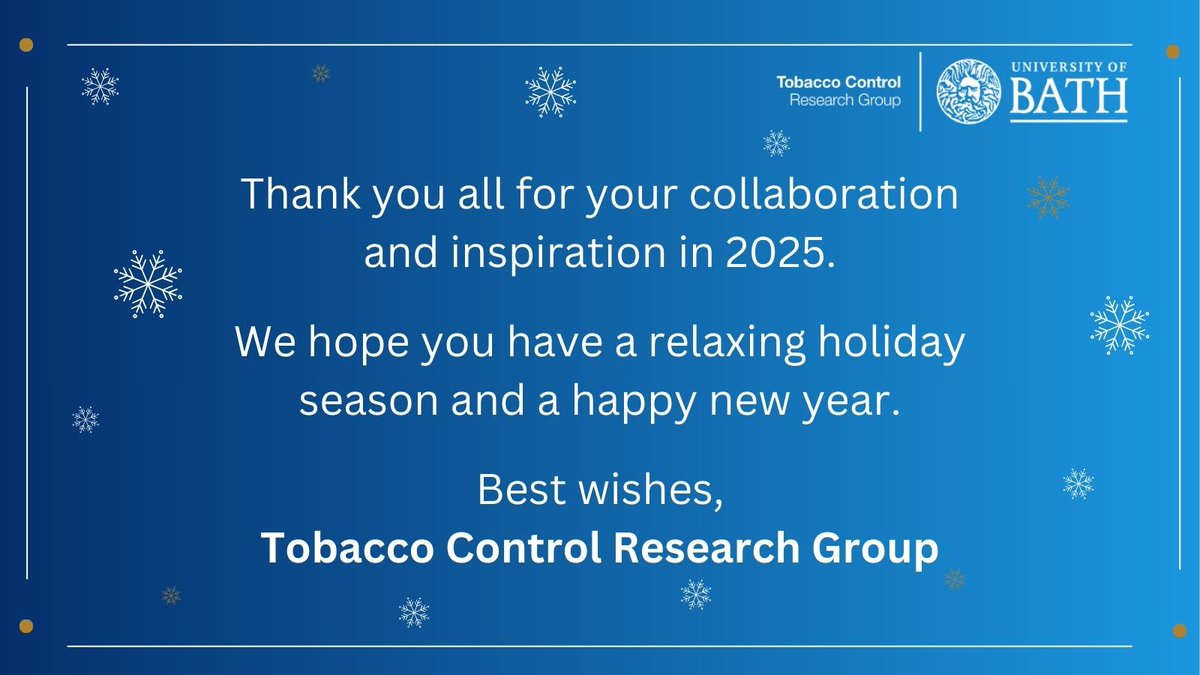 tobacco control research group Tobacco Control Research Group (@BathTR) / Posts / X