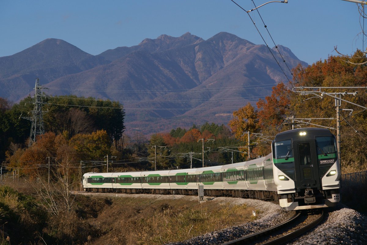11月を写真4枚で振り返る 副産物でE257がいっぱい撮れた
