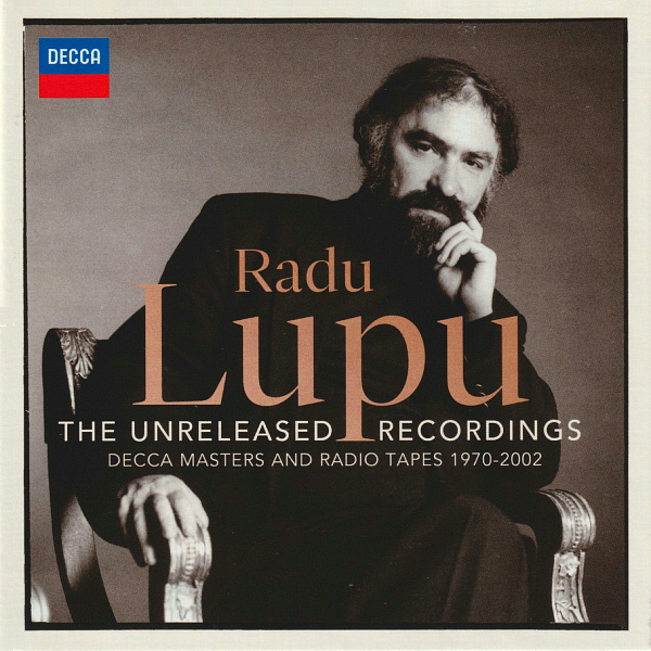 英デッカの新譜で、ラドゥ・ルプーの未発表録音集を収録した6枚組CD