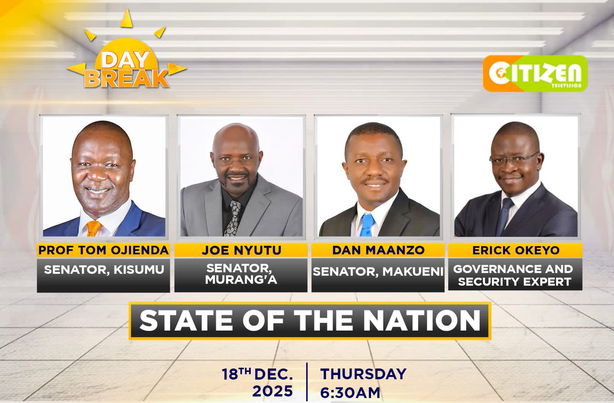 Daniel Kitonga Maanzo, EBS tweet media