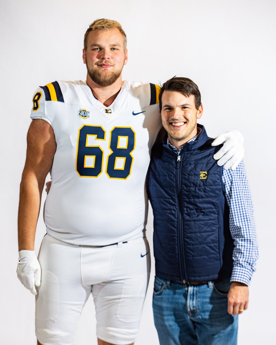 Noahanker4's tweet image. I’m extremely grateful for the opportunity to continue my academic and athletic career at @ETSUFootball I want to sincerely thank the entire coaching staff for believing in me and investing time and effort into recruiting me. Your trust and support mean a lot to me and my family.…