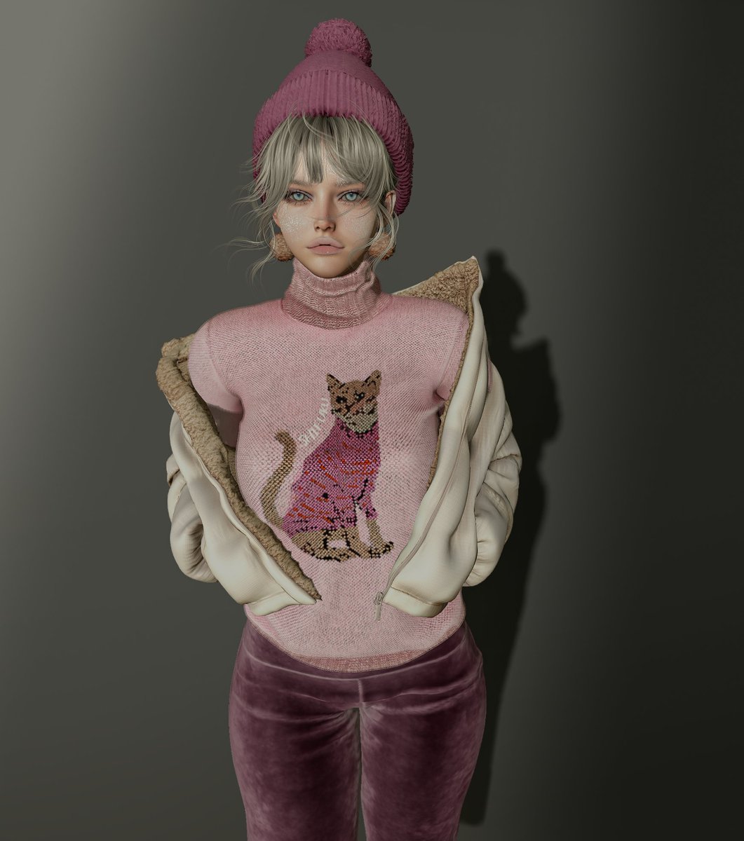 RIOT Group Gift>>>
Fee: 25L$ 
RIOT / Cozy Essentials - Hats and Mittens

📌maps.secondlife.com/secondlife/RIO…

FATカラーでいい色いっぱい✨
ミトンはセーターやアウターに干渉しやすくコーデがちょっと難しいのですが💦　こちらも可愛かったです💕
