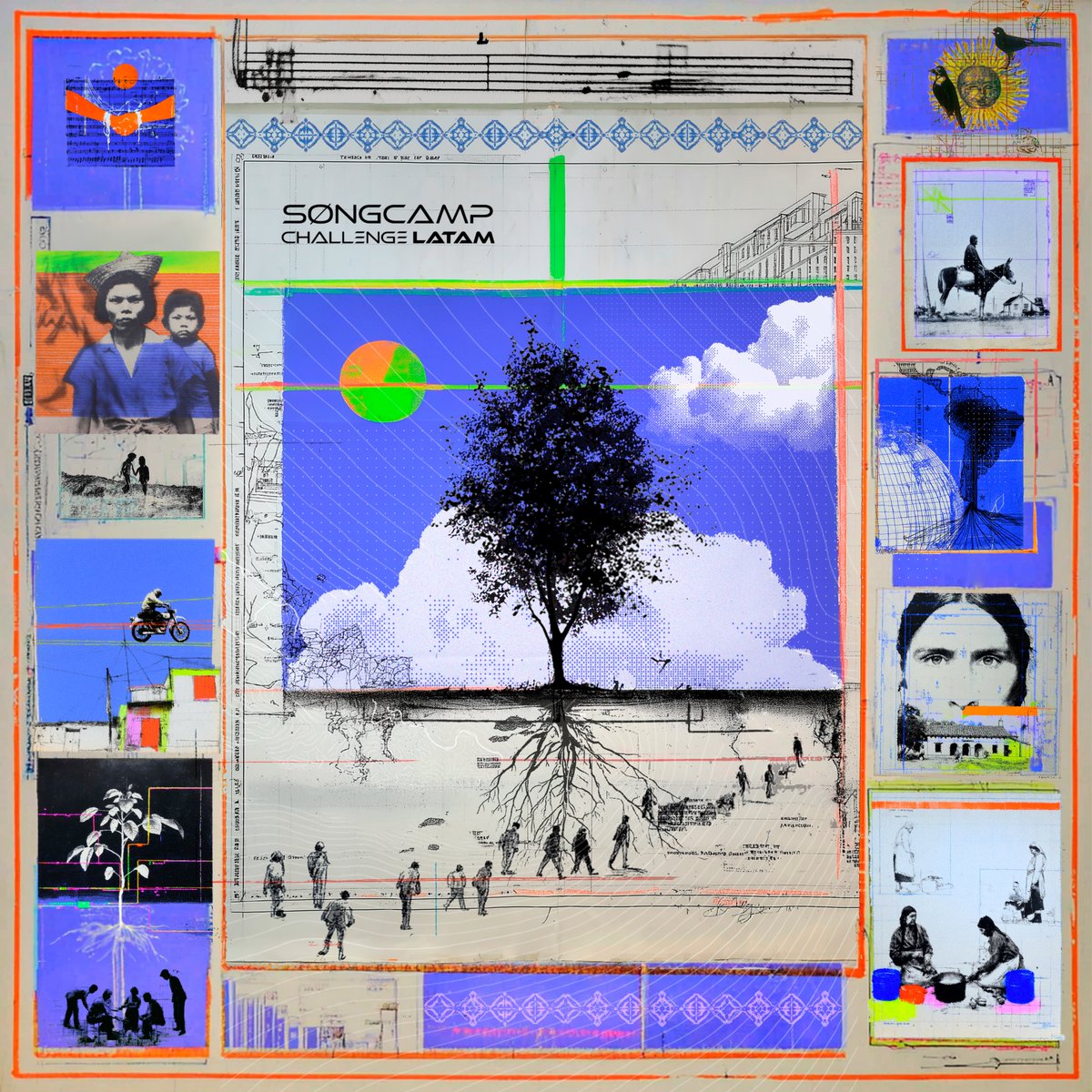 SONGCAMP CHALLENGE LATAM 2025 — EP 📀

What happens when three artists are invited to compose a song in one week, under a shared concept and creative constraints? ✨

This onchain EP explores Latin American identity and premiered during Devconnect Argentina. 🧵↓