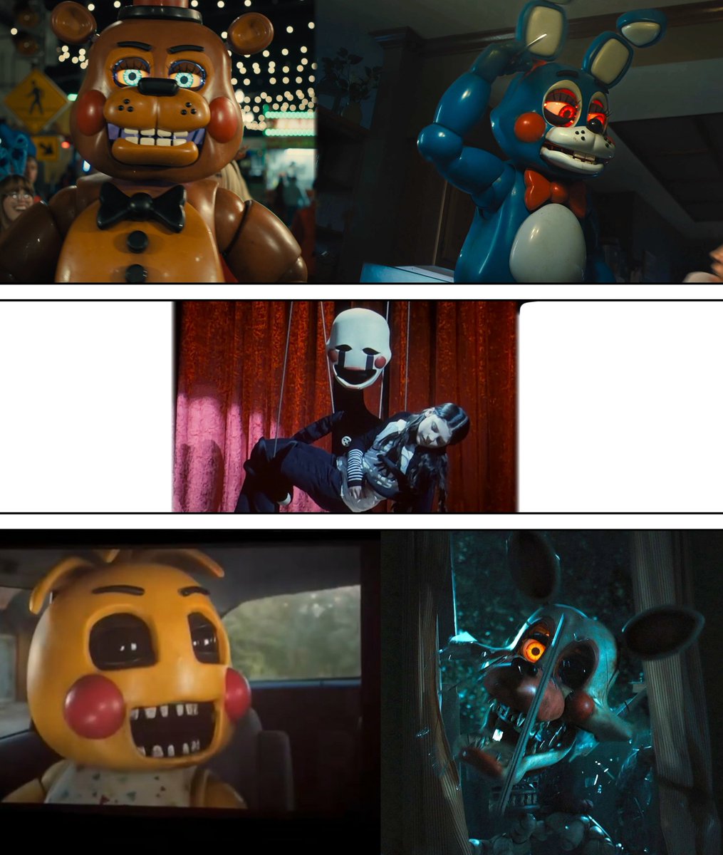 -fantasma de uma menina

-é muito agressiva

-assombra uma pizzaria onde morreu

-é o único fantasma do local

-controla todos os animatrônicos presentes no estabelecimento

-elimina todos que entra no seu caminho

Bem vindo de volta, Jr's🔥🔥🔥