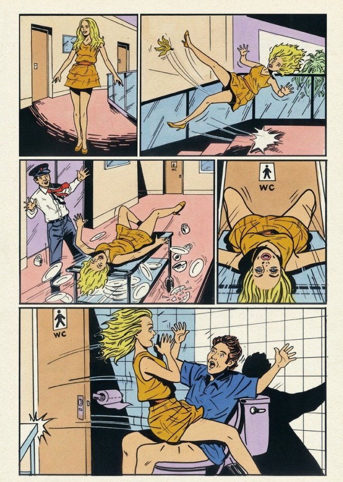 "She mistakenly slept with someone"