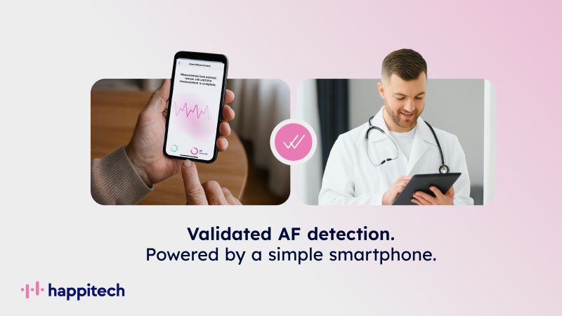 Happitech - smartphone based AF detection tweet media