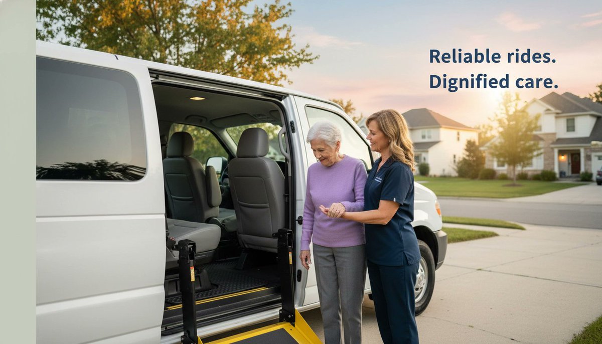 SwiftRyde's tweet photo. The $13.8B NEMT market is rising, and we're leading the way: reliable, dignified rides for every community, urban or rural. We break down barriers so medical care is within reach for all. Trust Swift Ryde for safe, easy transport: today and tomorrow! https://t.co/o3bDktRaQ0