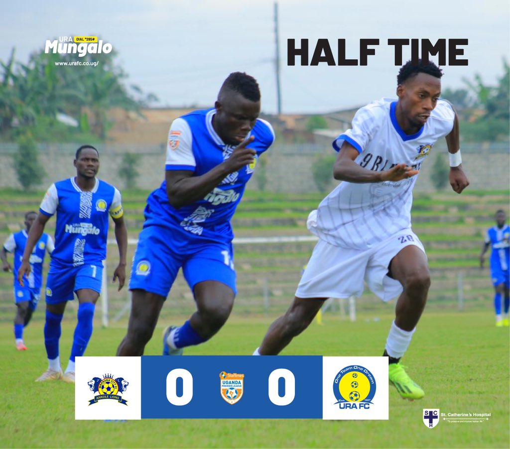 URAFC_Official's tweet photo. #SUPL: Goalless at the break!
#URAFC | #OneTeamOneDream | #StartimesUPL | #MBAURA https://t.co/t1jKWbPfQ3