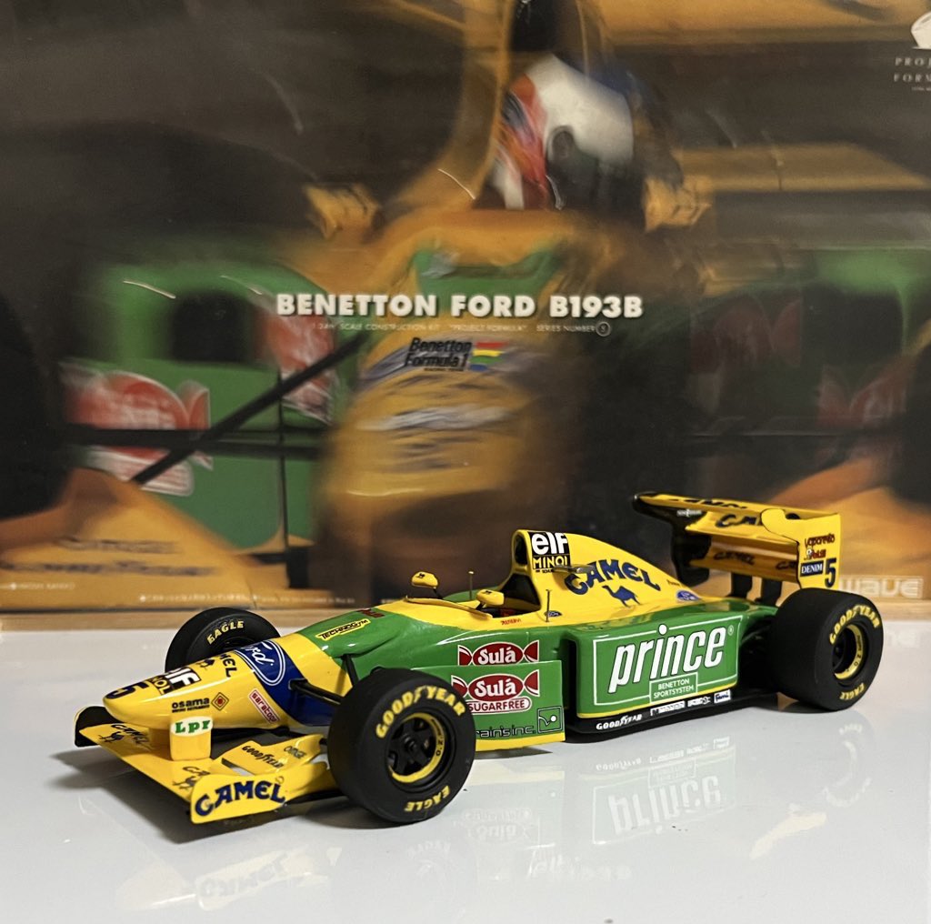 1/24 WAVE BENETTON FORD B193B #5 Schumacher シューマッハのベネトン