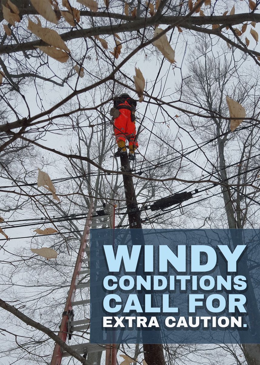 TimpsonTraining's tweet image. 🎄 Day 4 – 12 Days of Linemen Safety
High Winds 💨

Monitor wind speeds, watch for ice loaded lines, and ensure buckets stay stable.
Stay alert. Stay safe.

#Lineman #SafetyFirst #LineLife #HighWinds #FieldSafety
