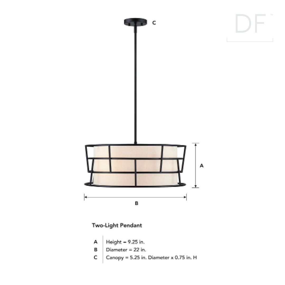 Aria Falls, featuring a soft fabric shade wrapped in a sleek metal cage, this versatile fixture adds warmth &amp; character to living rooms, bedrooms, foyers, &amp; kitchen islands

💡: Aria Falls

#AriaFalls #PendantLight #ModernLighting #IndustrialStyle #HomeDecor #LightingInspo #DF