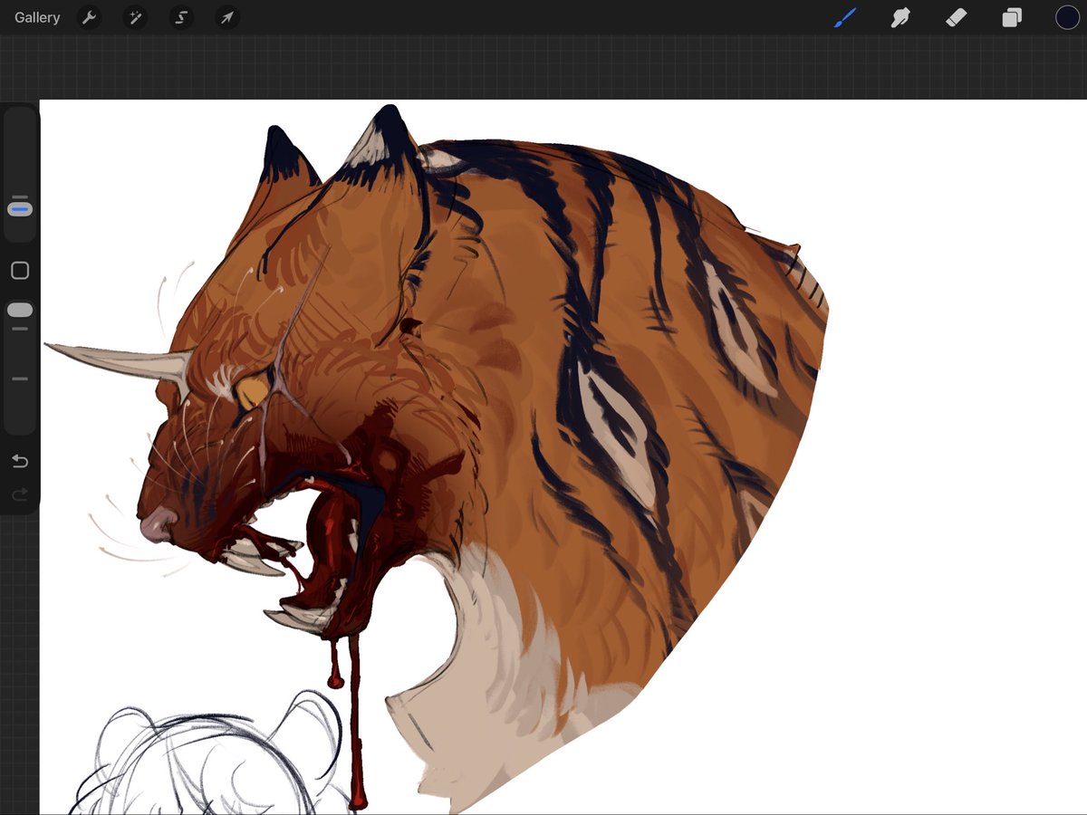 eye of the tiger - wip 🐅
