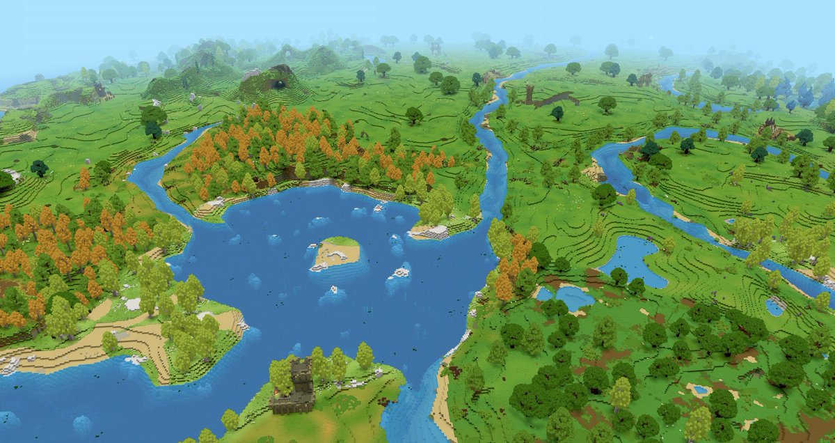 HyboxNetwork's tweet photo. En #Hytale, las Zonas no funcionan igual que los biomas en Minecraft. Cada zona agrupa varios biomas que comparten una misma temperatura o temática general.

Por ejemplo, la Zona 1 está compuesta en su mayoría por bosques y entornos de clima templado, llenos de vegetación.🌱☘️ https://t.co/GEZw3FoHS1