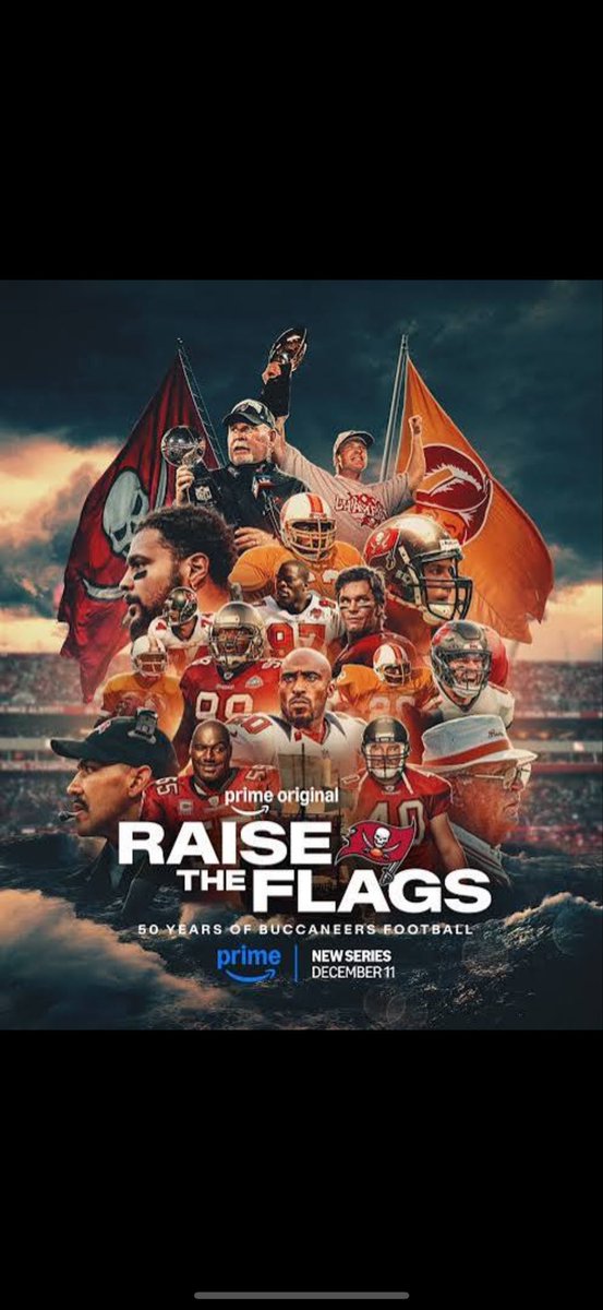 NFLbedsheets's tweet image. If your a Bucs fan especially and OG Tampa fan, there is no possible way that within the 10part series you didn’t  shed at least a few tears sir.
#Bucs50th
