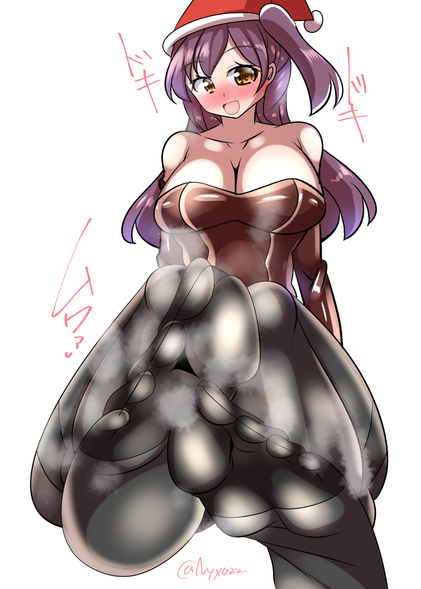 「はい司令…萩風の足裏…楽しんでくださいね…?///」    
ムレムレ黒タイツ萩風チャン(ˇωˇ) 
連続2109日目 
#艦これ版真剣お絵描き60分一本勝負_20251217
#艦これ版深夜の真剣お絵描き60分一本勝負 
#10000日チャレンジ #めび環んどろ 
#萩風 