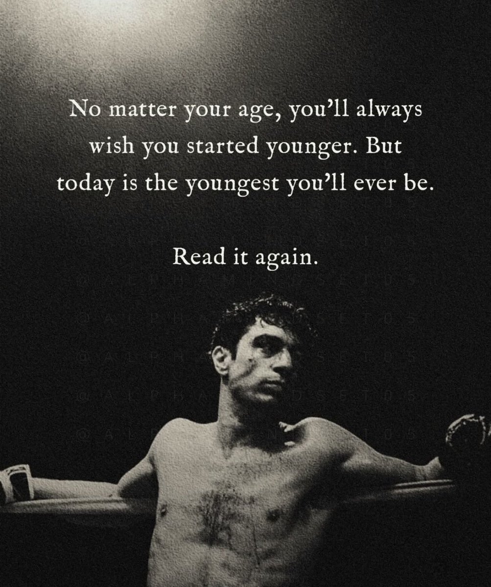 Start now…