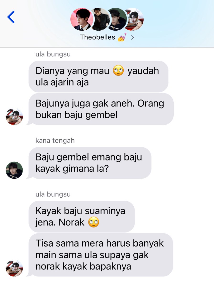 gwardern's tweet image. ini what if kitty, eve, kana sama ula jadi sibling. draftnya rada aneh di aku makanya ragu buat di up