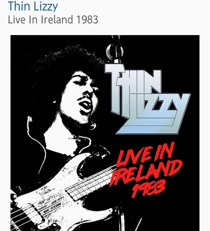 これです！🤘😎 Thin Lizzy live in ireland 1983 #シン・リジィ