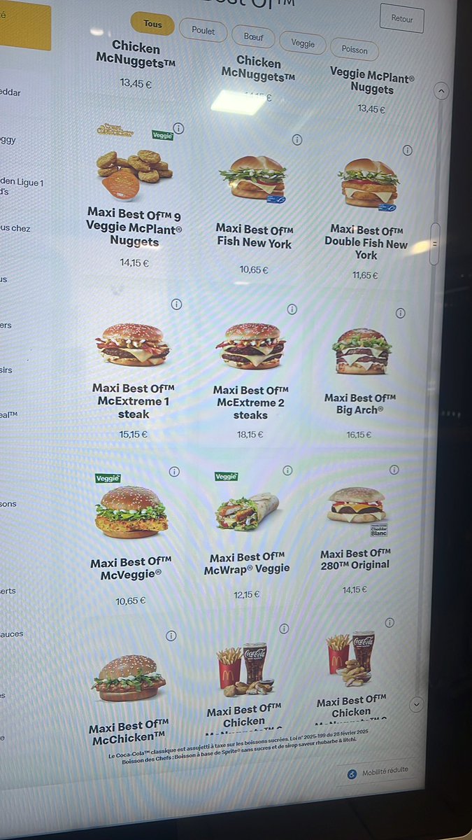 NZadourian's tweet image. Bonjour @McDonaldsFrance 
Vous êtes conscient qu’à ce prix là on va tous opter pour n’importe quel autre restaurant ? 😂 18,15€ pour un burger du McDo 🤣