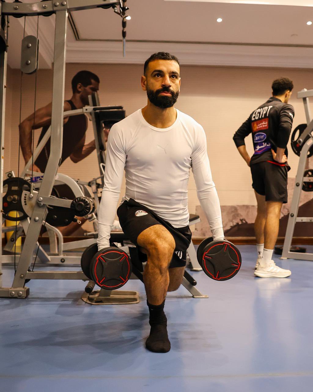 منتخب مصر يخوض تدريبات استشفائية بعد ودية نيجيريا 