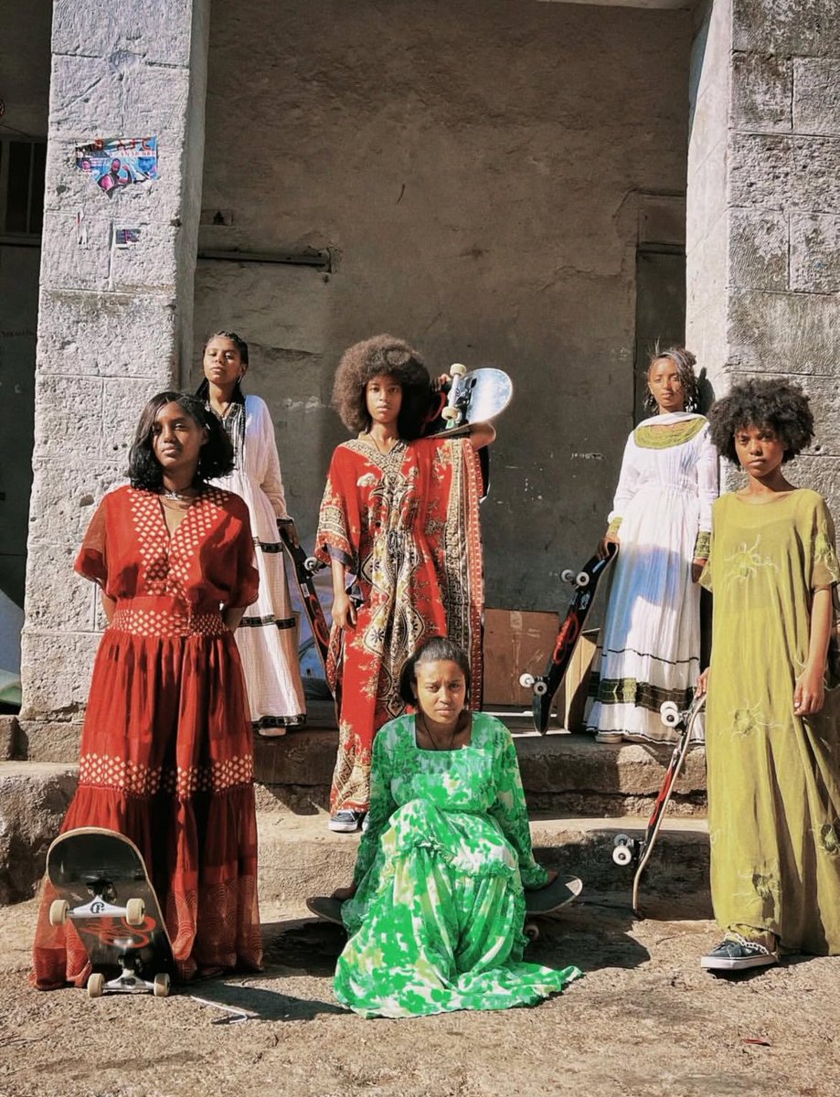 NoteSphere's tweet image. Ethiopian Girl Skaters (2025)
