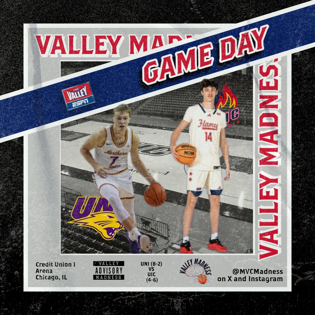 Valley Madness Presents: Game Of The Day

UIC has lost 4 straight games and now faces a top Valley team in UNI. 

Northern Iowa averages 8.7 made 3-pointers per game this season, 0.1 fewer makes per game than UIC allows.

Lets Have A Day!