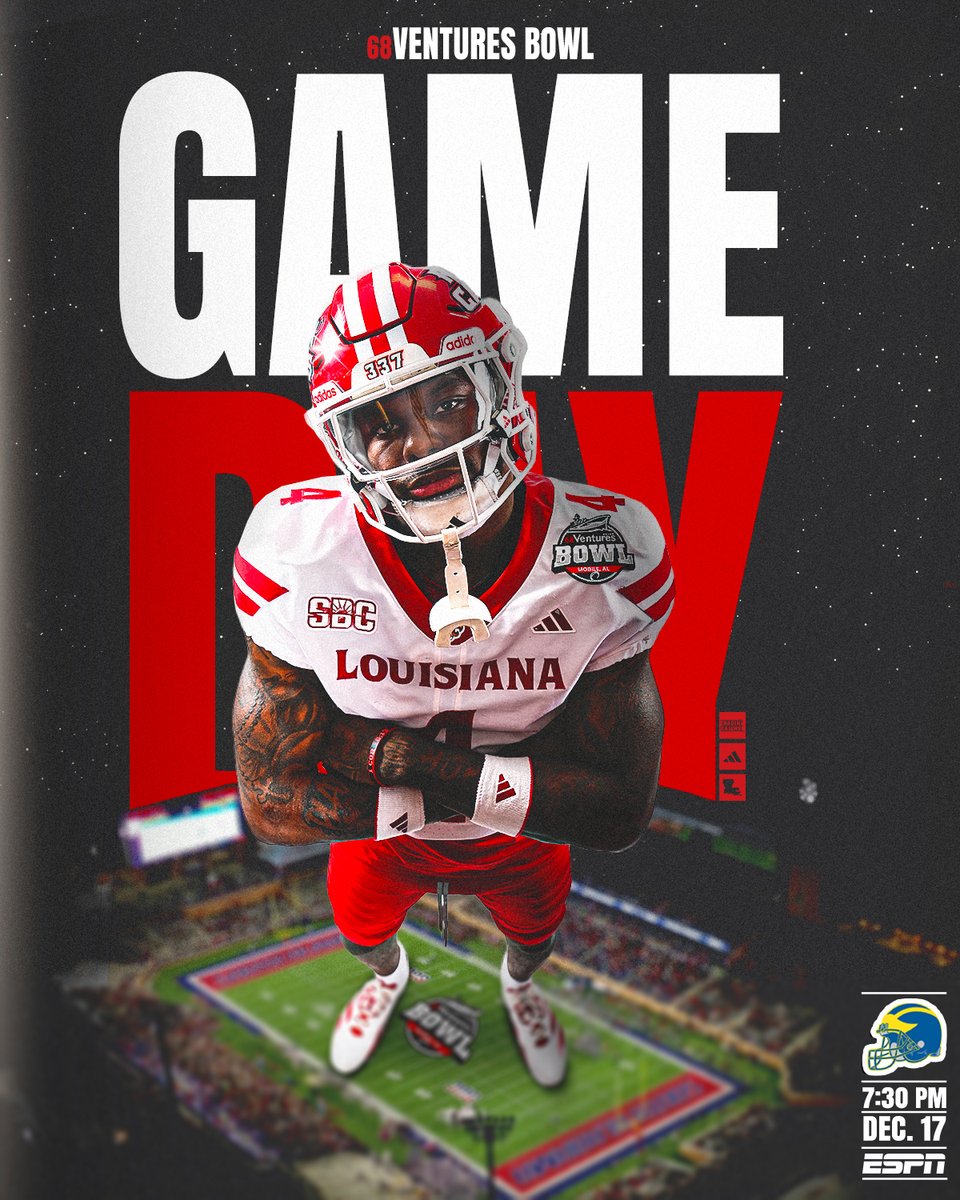 Louisiana Ragin’ Cajuns® Football tweet media