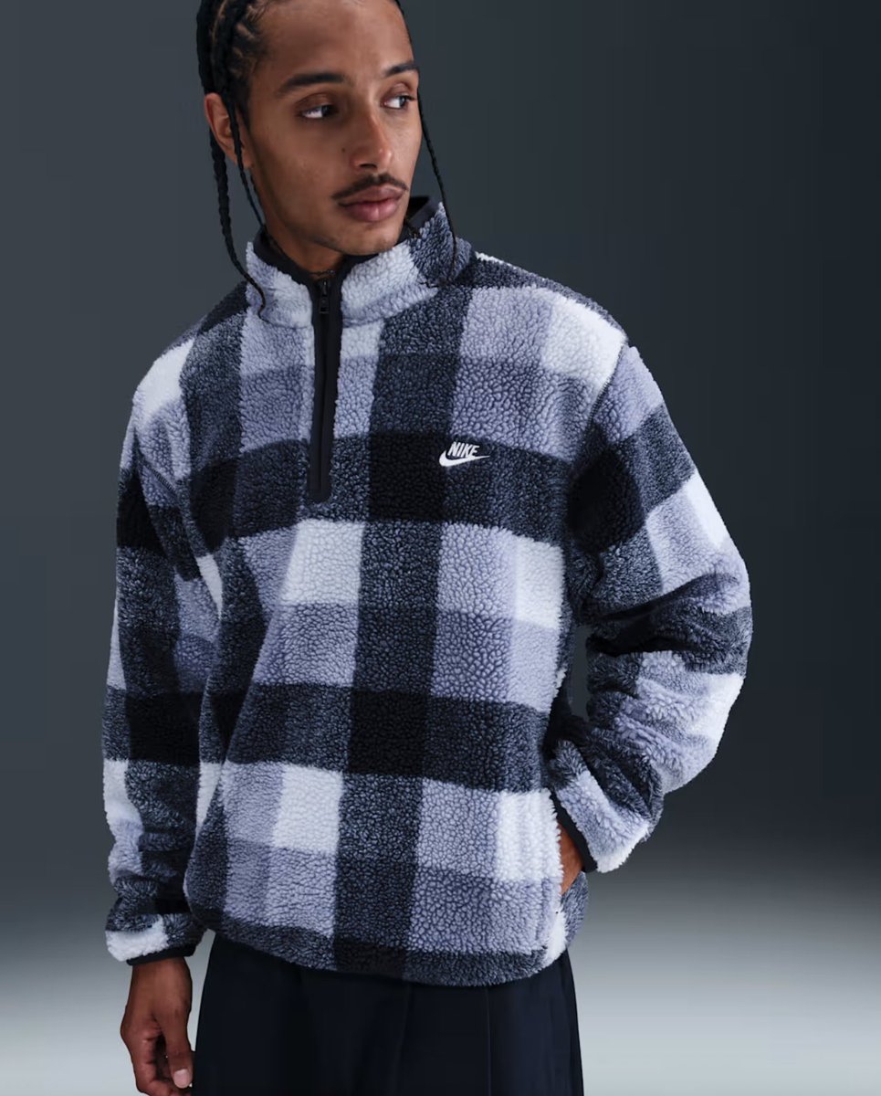 nicknicknick Ad: 50% off Nike Club Winterized Half-Zips at $57.50 each + FREE