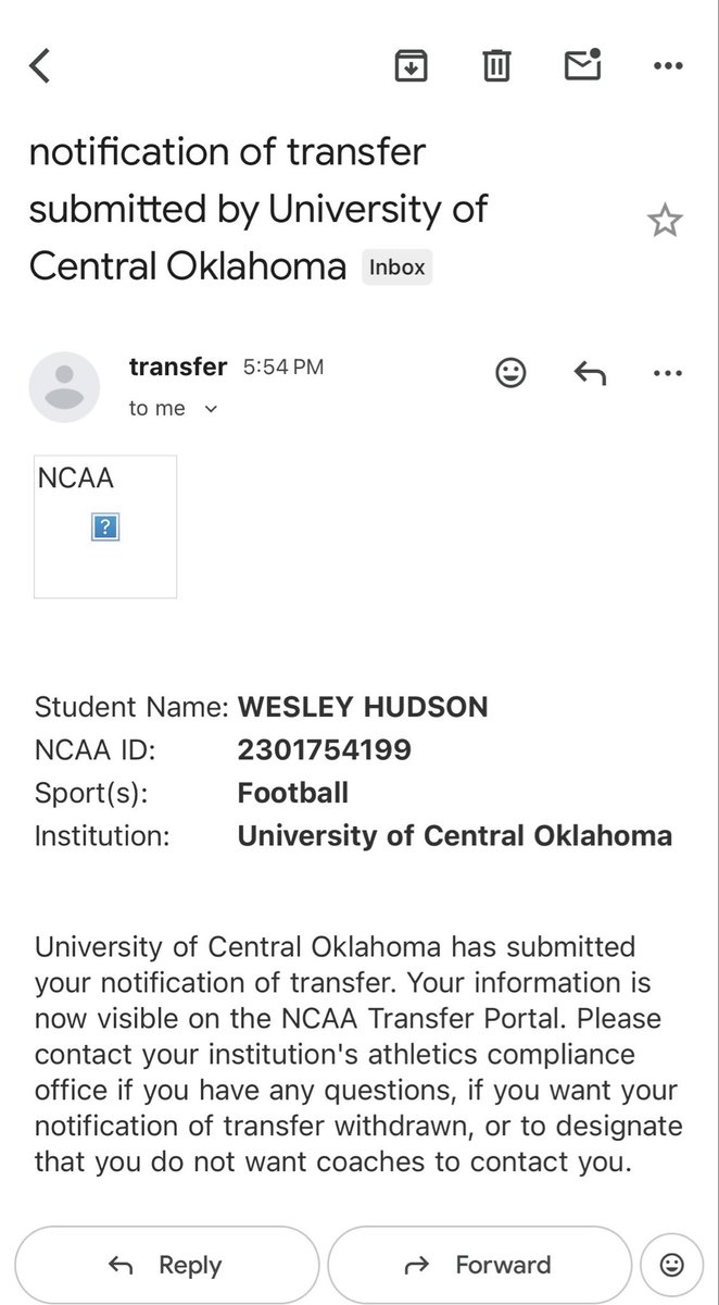 _WesleyHudson_'s tweet image. Thank You Central Oklahoma💙💛,I Have Officially Entered The Transfer Portal 

DT/DE     6’3  285

All- MIAA

58 TOT- 10.5 TFL- 5.5 Sacks- 4 PD- 2FF