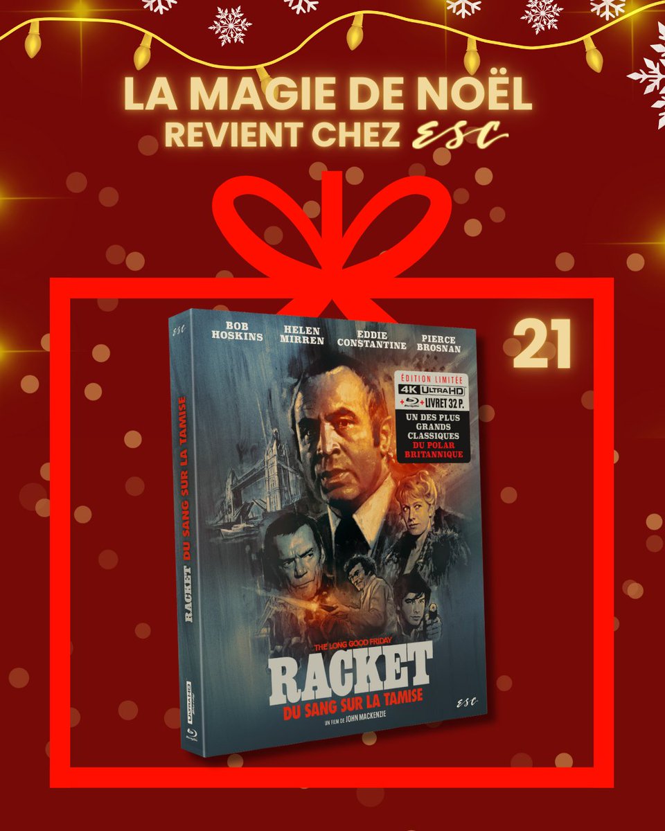🎁 Aujourd'hui on vous fait gagner un exemplaire de RACKET, DU SANG SUR LA TAMISE !

Pour participer :

❤️ Likez + RT
 
🚨 Abonnez vous à <a href="/ESC_Films_/">ESC Films</a> 

🍿 Et identifiez la personne avec qui vous voudriez voir ou revoir le film !

#CONCOURS #JEUCONCOURS

📆 Tirage au sort demain !