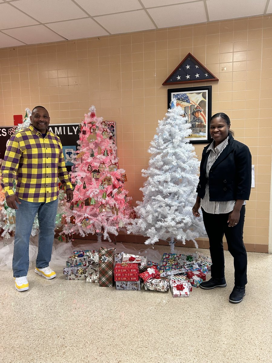 Virginia State University men’s and women’s track team blessed our Tigers.