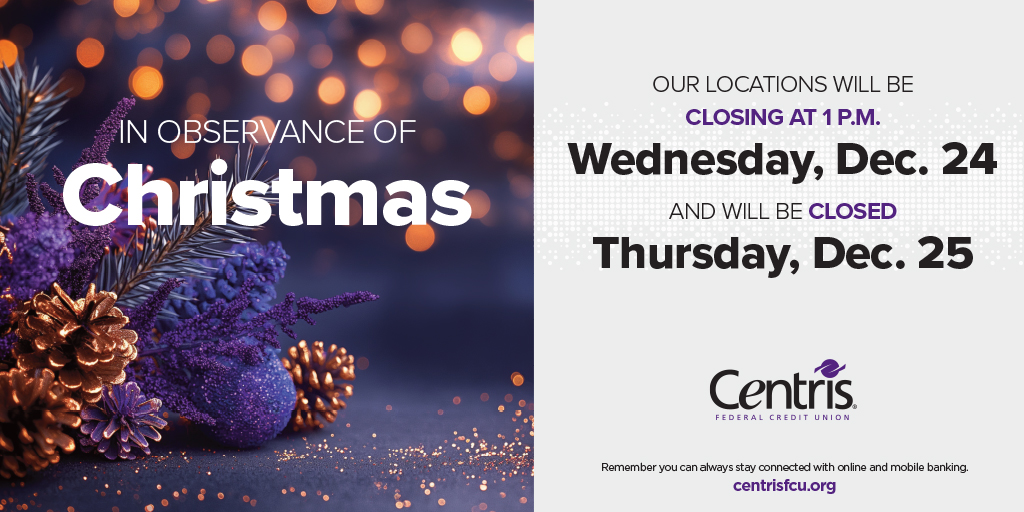 Centris Federal Credit Union tweet media