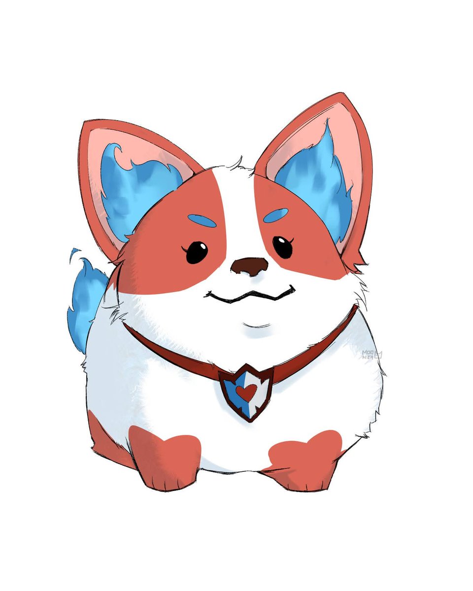 Moonietns's tweet photo. Cuttieeee Rosarian ~ #BloodflameArt https://t.co/xsGMcItFVj