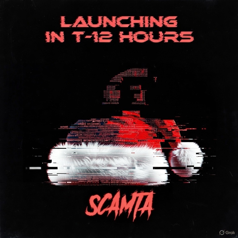 SandraK19771's tweet photo. Santa’s security? A magical sleigh. Our security? Audited code. #SCAMTA

@santaisascam @solana
LAUNCHING IN: T-12hrs Join telegram don't miss out. https://t.co/QjGMNyPTAF $SCAMTA #SantaIsAScam  #Solana #memecoin https://t.co/aPfmVlm5o4