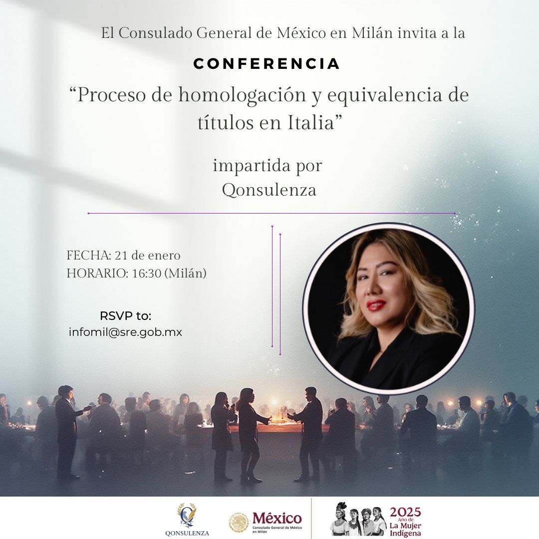 ConsulMexMIL's tweet image. 🔔¡Aviso! Debido al gran interés en la conferencia el cupo se encuentra lleno.
Mantente al pendiente de nuestras redes sociales para más información.