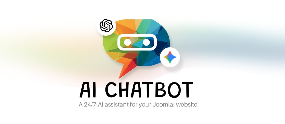 templateplazza.com/joomla-extensi…

AI Chatbot for Joomla is a AI based smart assistant that helps you engage visitors and answer questions instantly, 24/7. It delivers context-aware responses using a customizable knowledge base sourced from selected Joomla articles and a product catalog