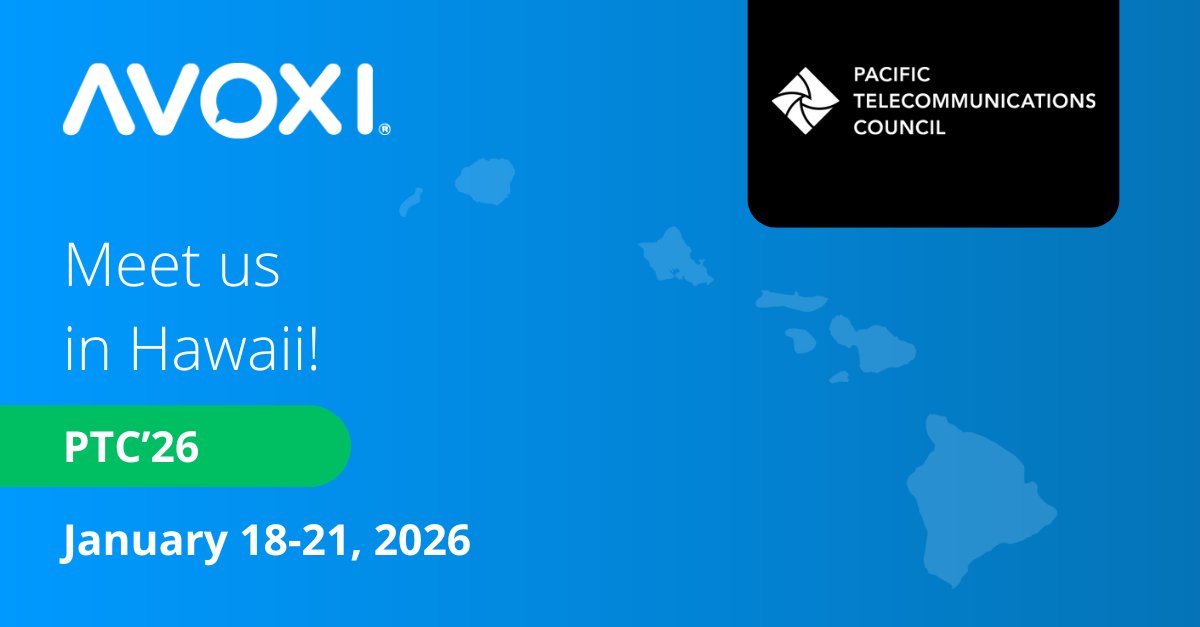 🚀 Stop managing fragmented voice vendors. Start managing #CX.

If complexity is your hidden cost, meet <a href="/AVOXI/">AVOXI</a> at #PTC26. We consolidate #globalvoice onto one carrier-grade system for better visibility and lower TCO.

Let's meet in Honolulu: hubs.la/Q03X-0yh0