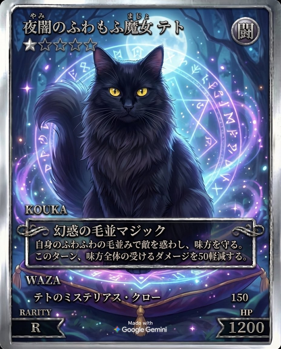 nodacry めっちゃ面白くて愛猫で作ってみました！黒猫だらけの我が家