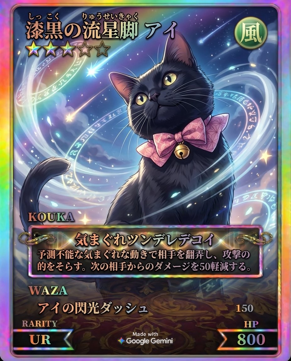 nodacry めっちゃ面白くて愛猫で作ってみました！黒猫だらけの我が家