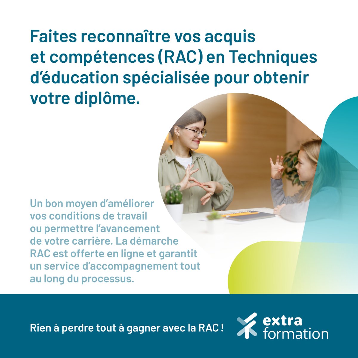 FormContCLP's tweet image. Vous cumulez une riche expérience en Techniques d’éducation spécialisée (TES), mais vous n’avez pas de diplôme?
Grâce à vos expériences professionnelles, vous pourriez obtenir un diplôme? Séance d'info gratuite le 20 janvier à 18h30, inscription requise : monurl.ca/ac