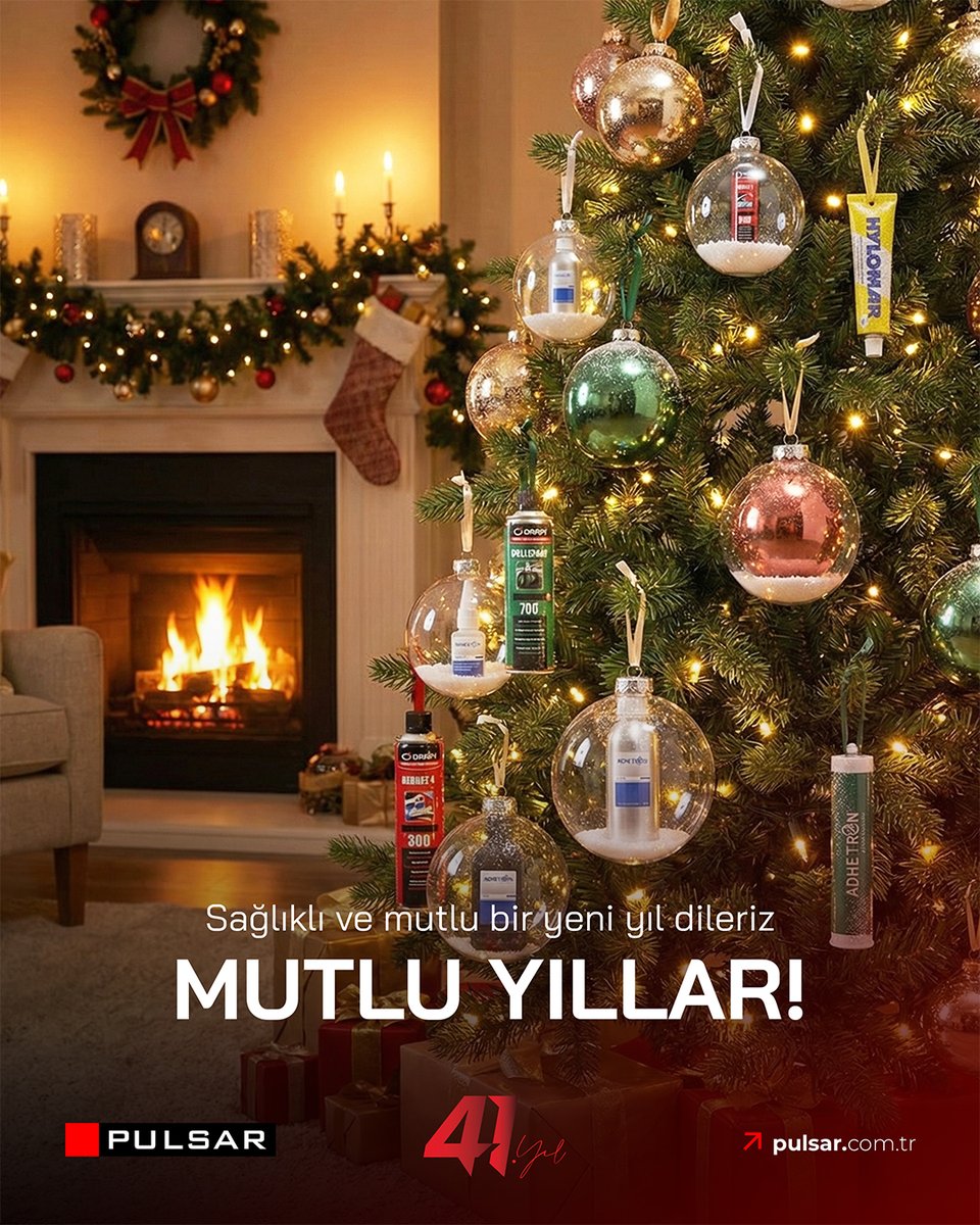 Hoş geldin 2026! Yeni yılda hayallerin gerçekleştiği, mutluluk ve başarılarla dolu bir yıl diliyoruz! 🎉✨

#pulsarkimya #yeniyıl #2026 #mutluyıllar